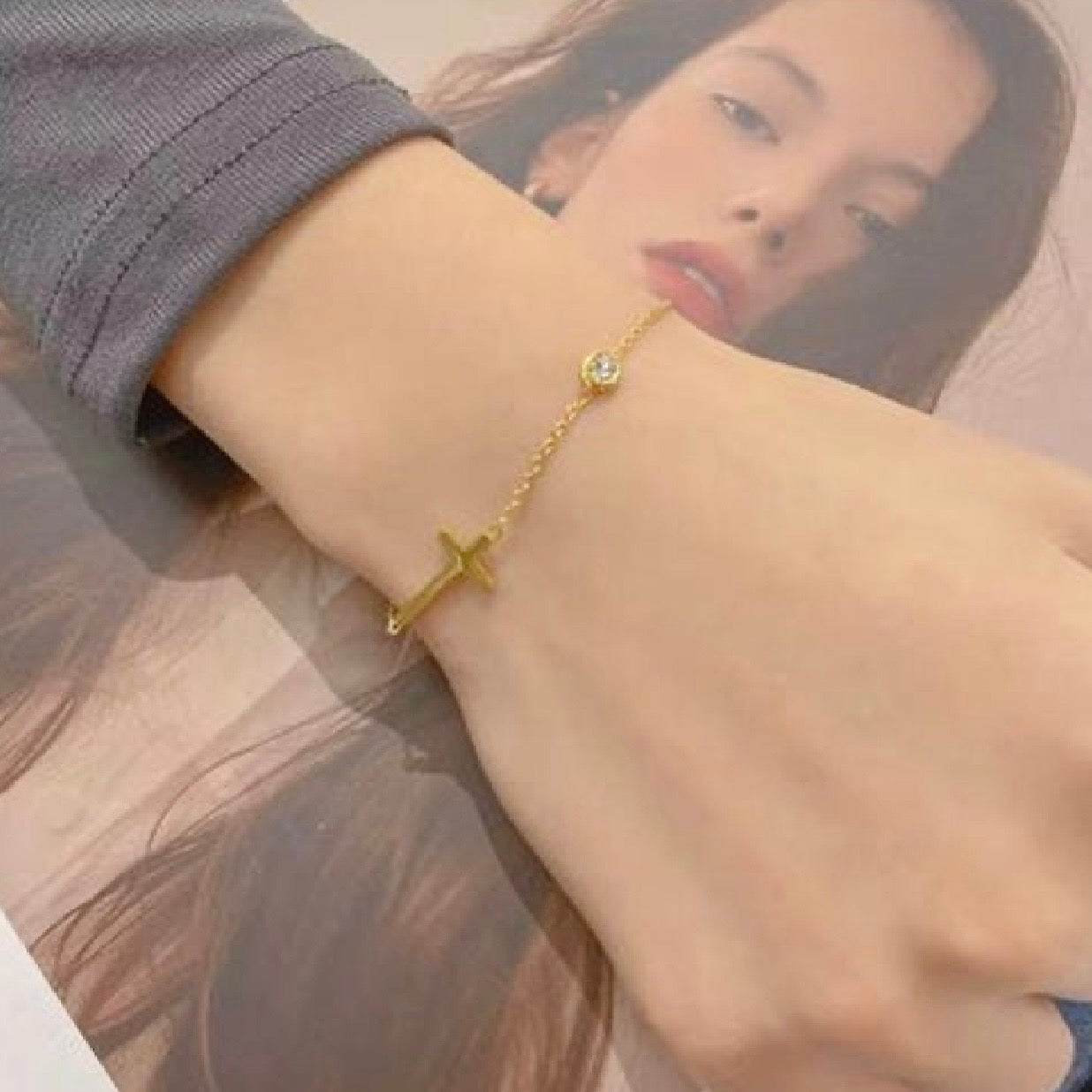 The Faith Cross Bracelet/Anklet