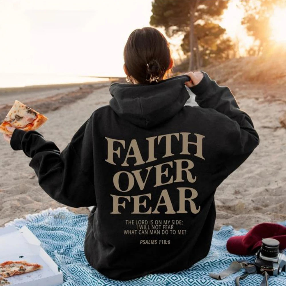 Faith Over Fear Hoodie – WalkByFaith™