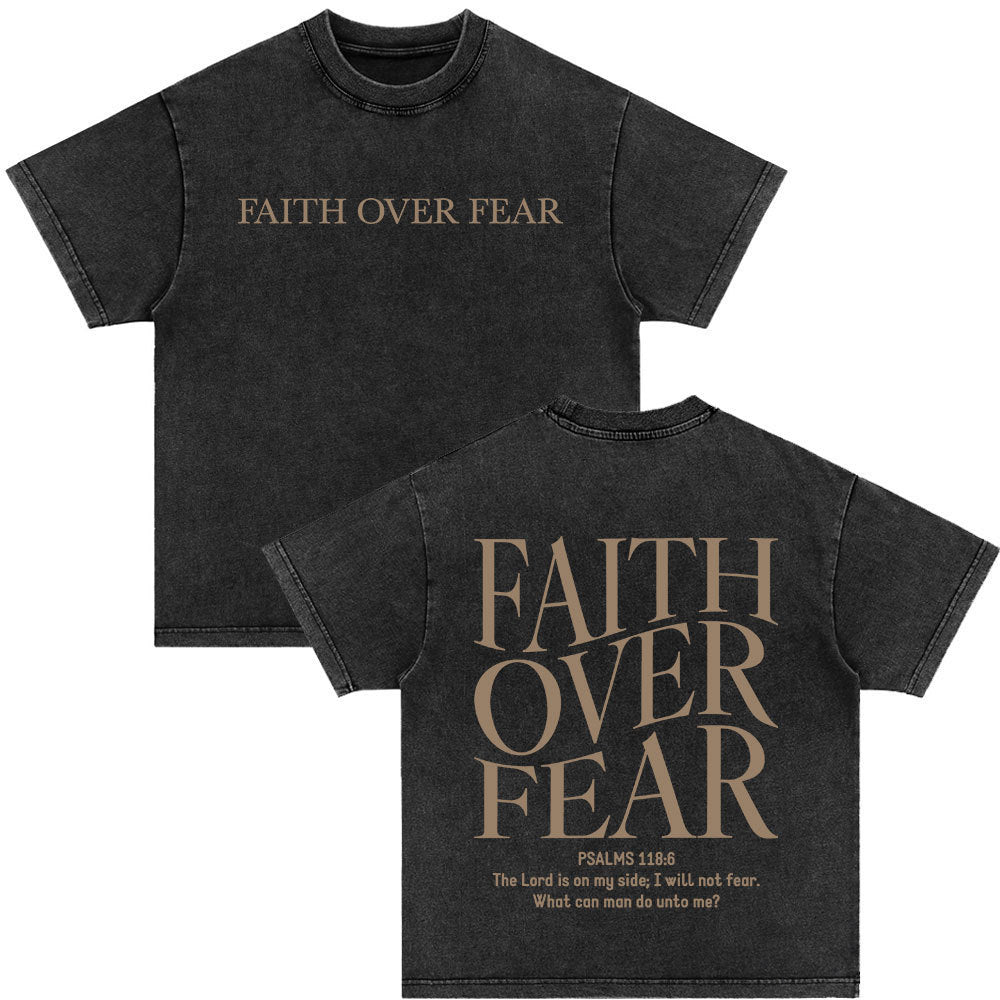 Vintage Washed Scripture Tees –WalkByFaith™