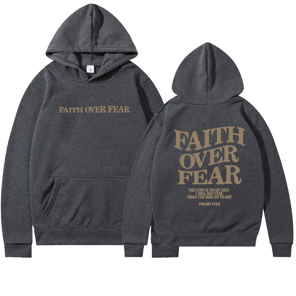 Faith Over Fear Hoodie – WalkByFaith™