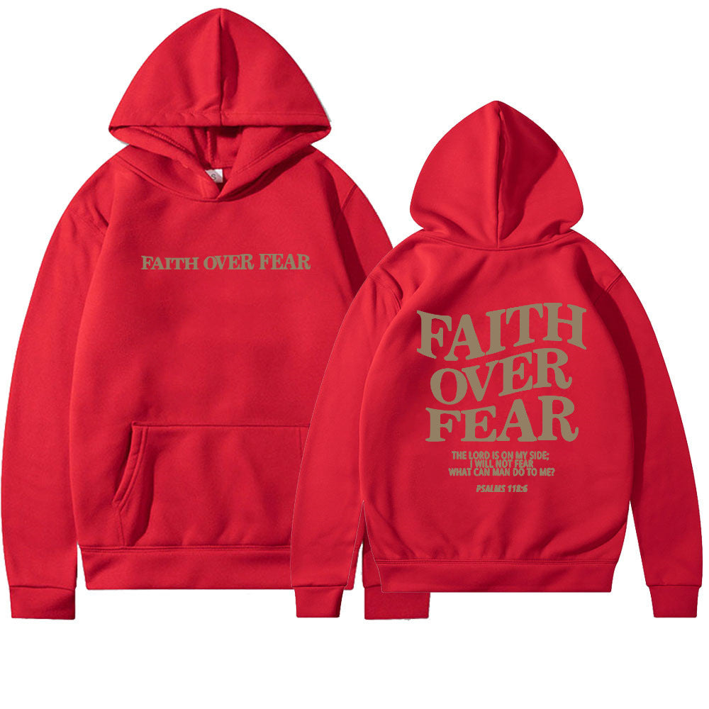 Faith Over Fear Hoodie – WalkByFaith™