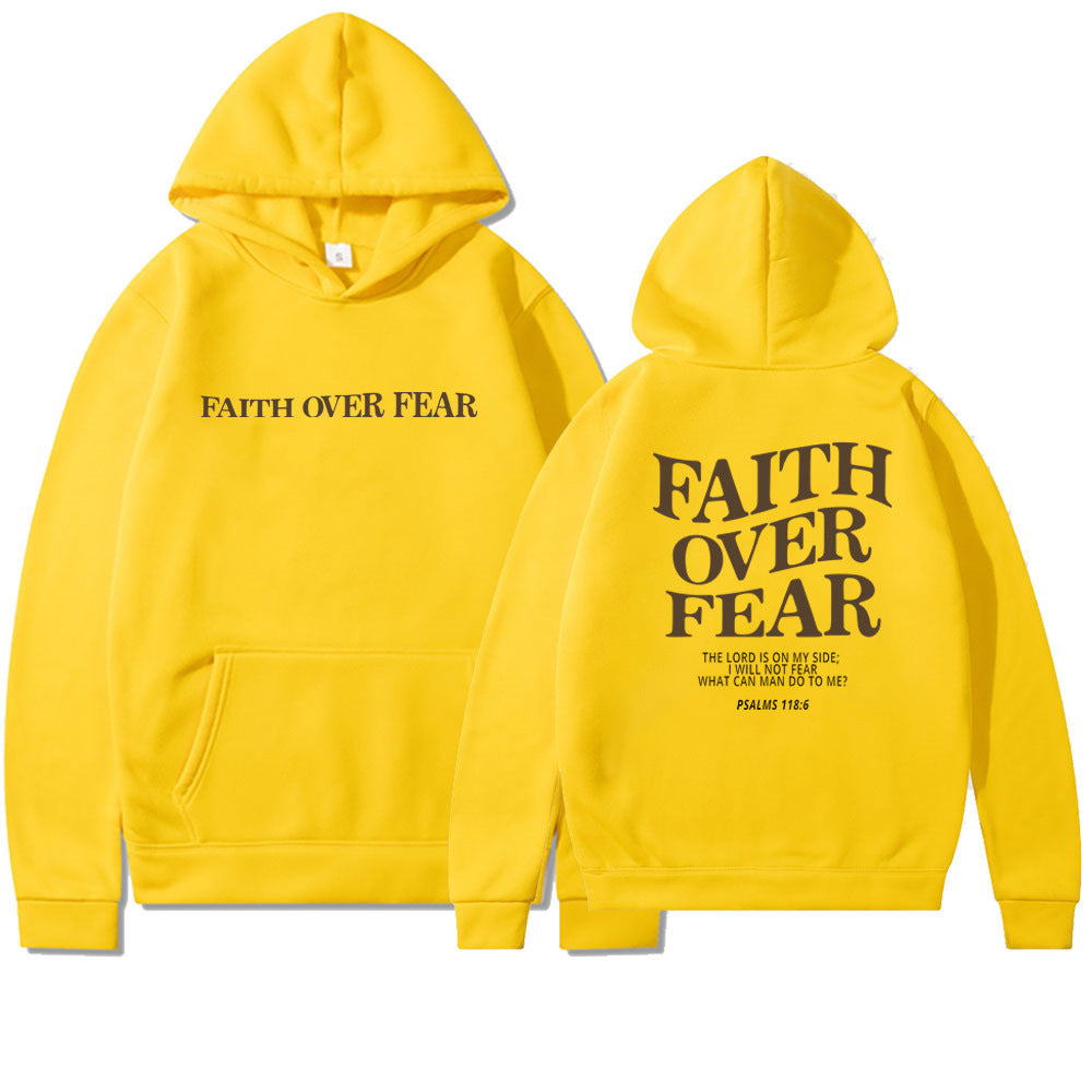 Faith Over Fear Hoodie – WalkByFaith™