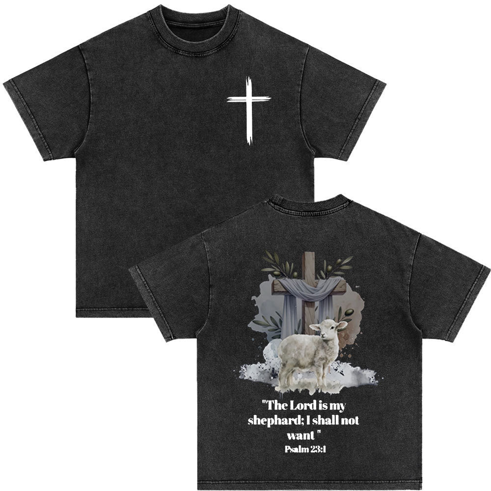 Vintage Washed Scripture Tees –WalkByFaith™