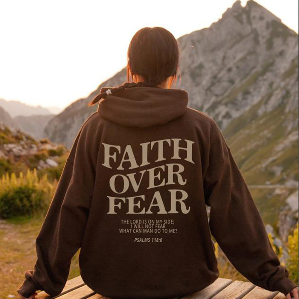 Faith Over Fear Hoodie – WalkByFaith™