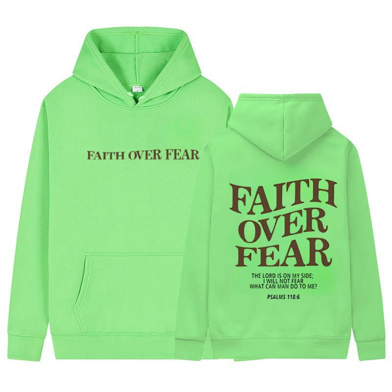 Faith Over Fear Hoodie – WalkByFaith™