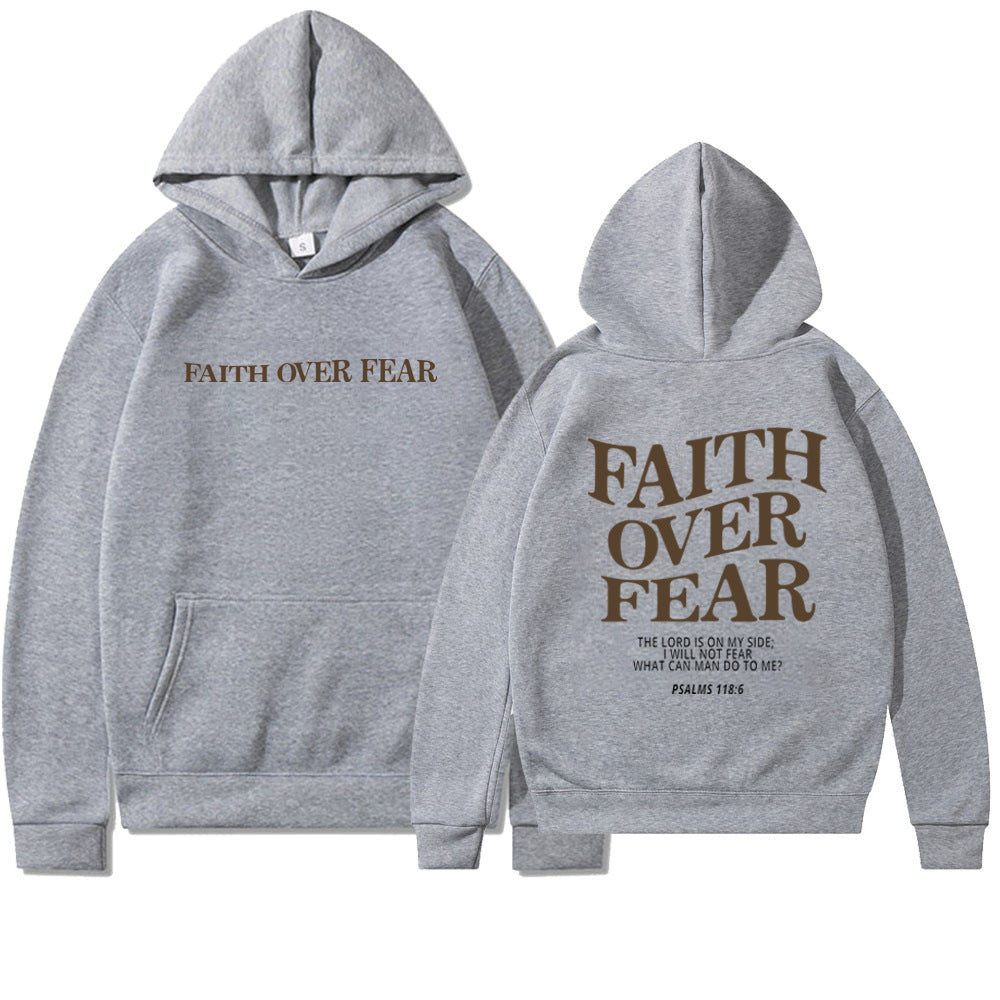 Faith Over Fear Hoodie – WalkByFaith™