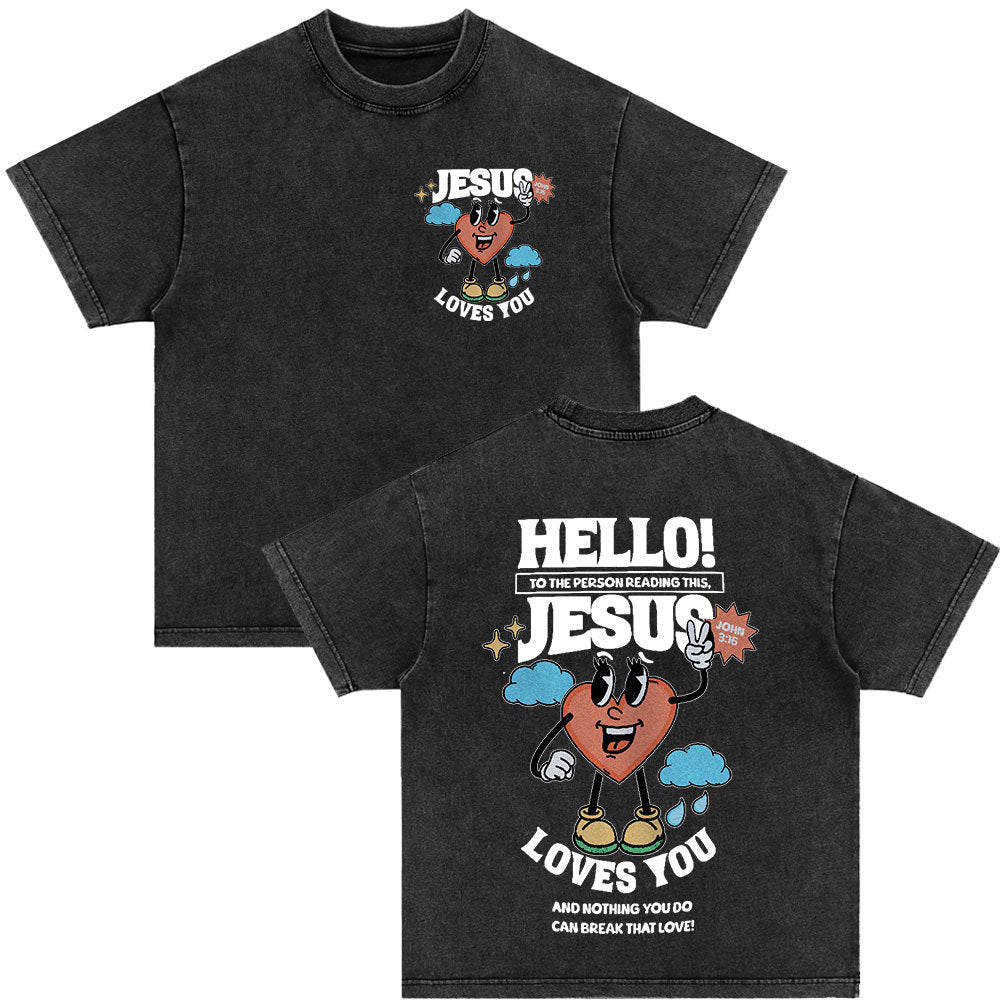 Vintage Washed Scripture Tees –WalkByFaith™