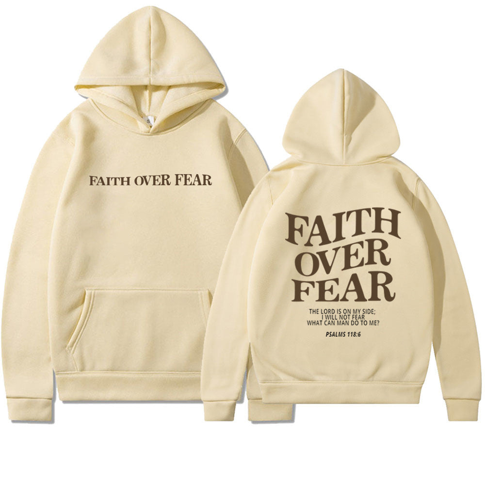 Faith Over Fear Hoodie – WalkByFaith™