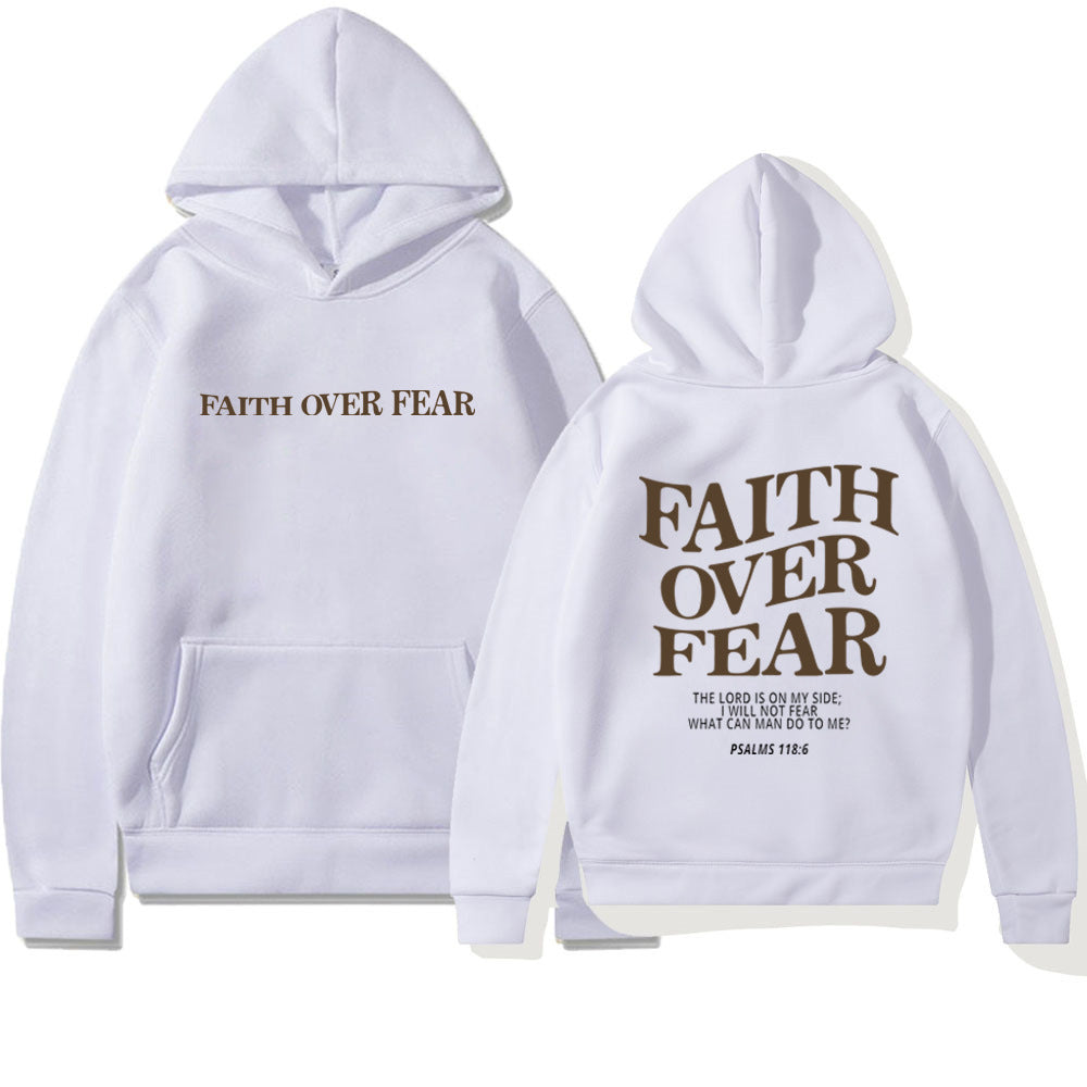 Faith Over Fear Hoodie – WalkByFaith™
