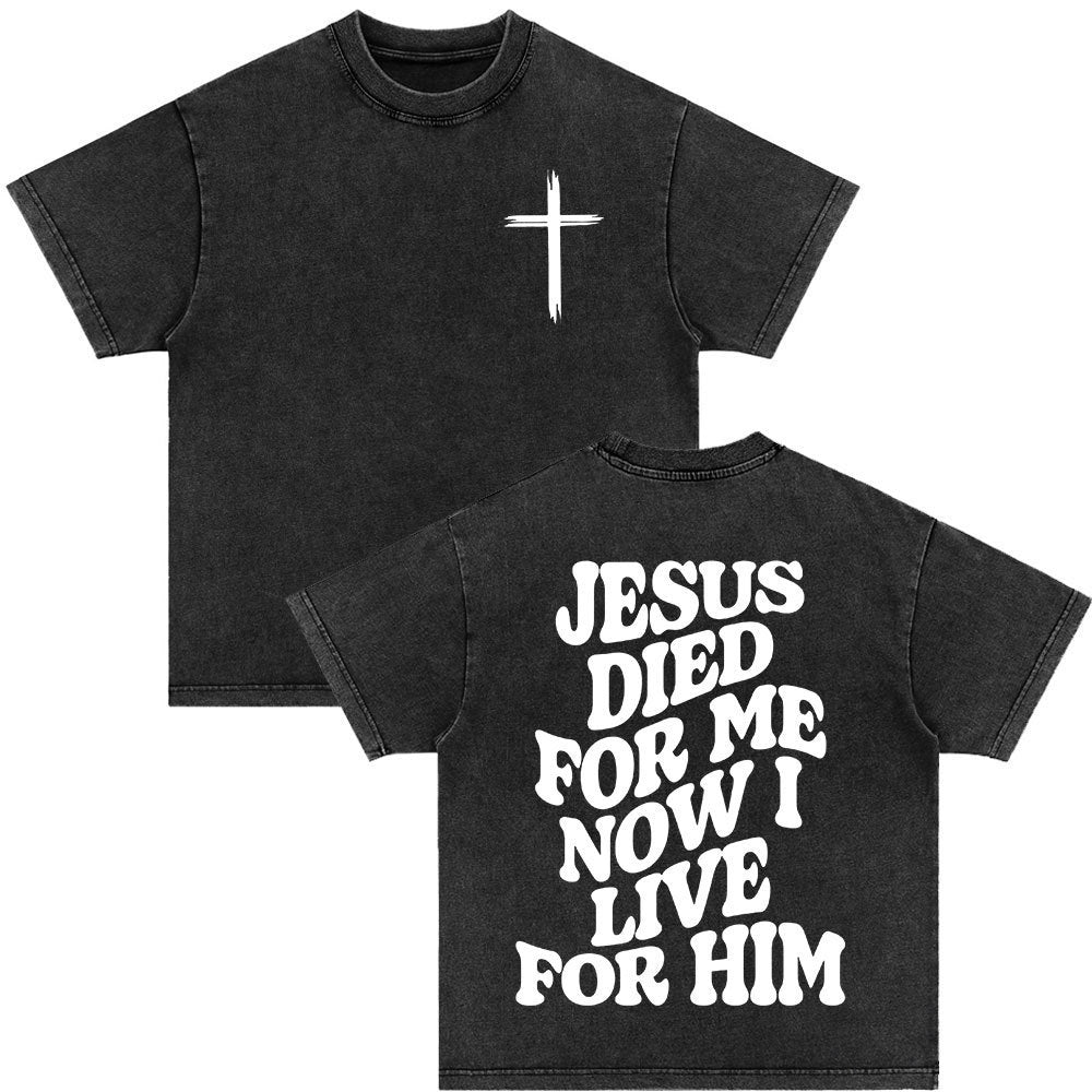 Vintage Washed Scripture Tees –WalkByFaith™